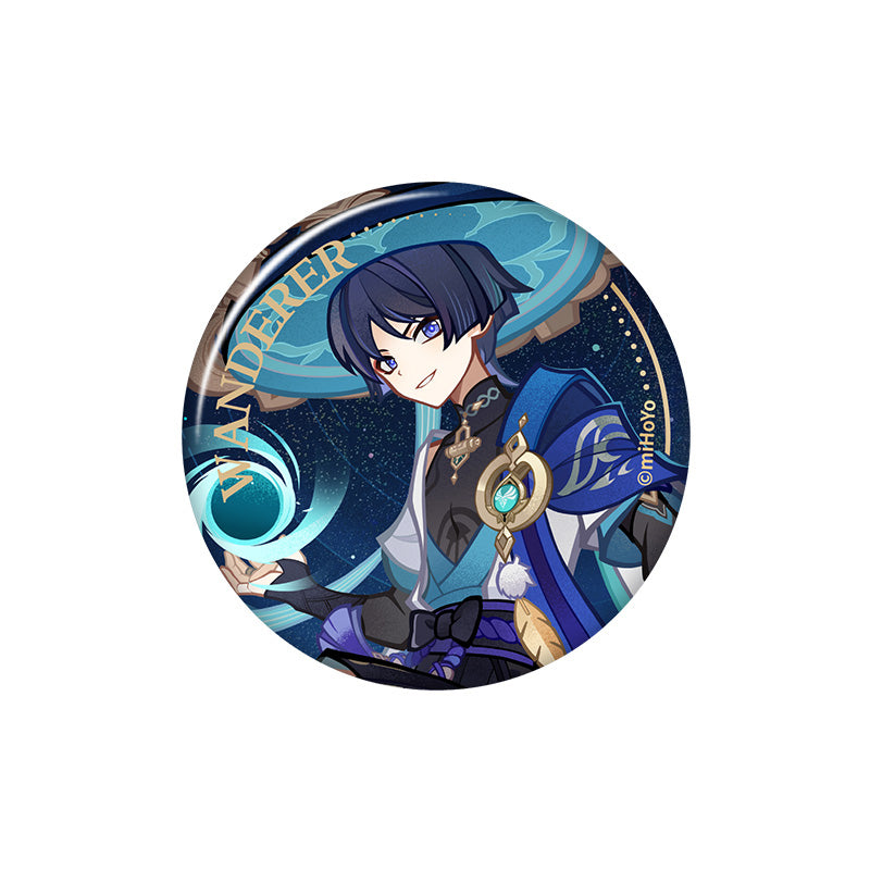 Genshin Impact Genius Invokation TCG acrylic card Wanderer transparent character card design