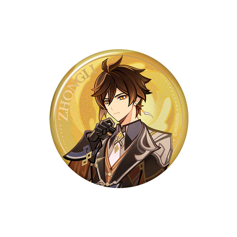 Genshin Impact Genius Invokation TCG acrylic card Zhongli transparent character card design