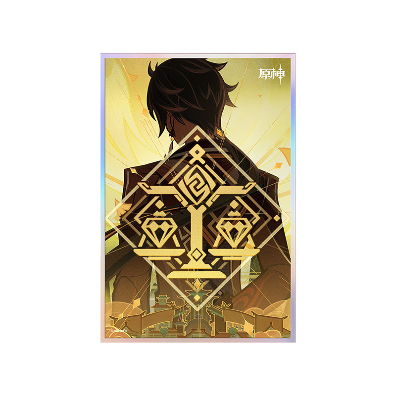 Genshin Impact Genius Invokation TCG art card Rock and Contract theme