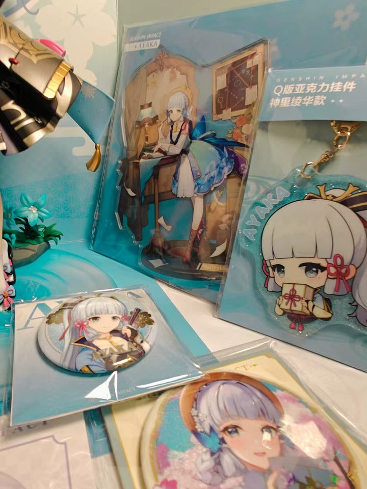 Genshin Impact Hues of Celebration Merch – Colección Ayaka y Yoimiya