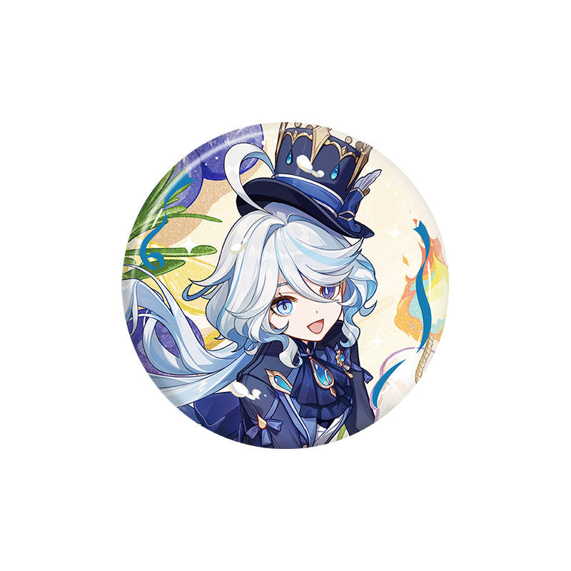 Genshin Impact 4th Anniversary Furina character badge