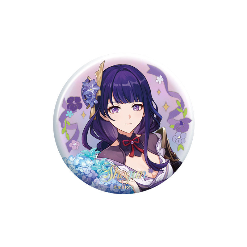 Genshin Impact 5th Anniversary Raiden Shogun character badge