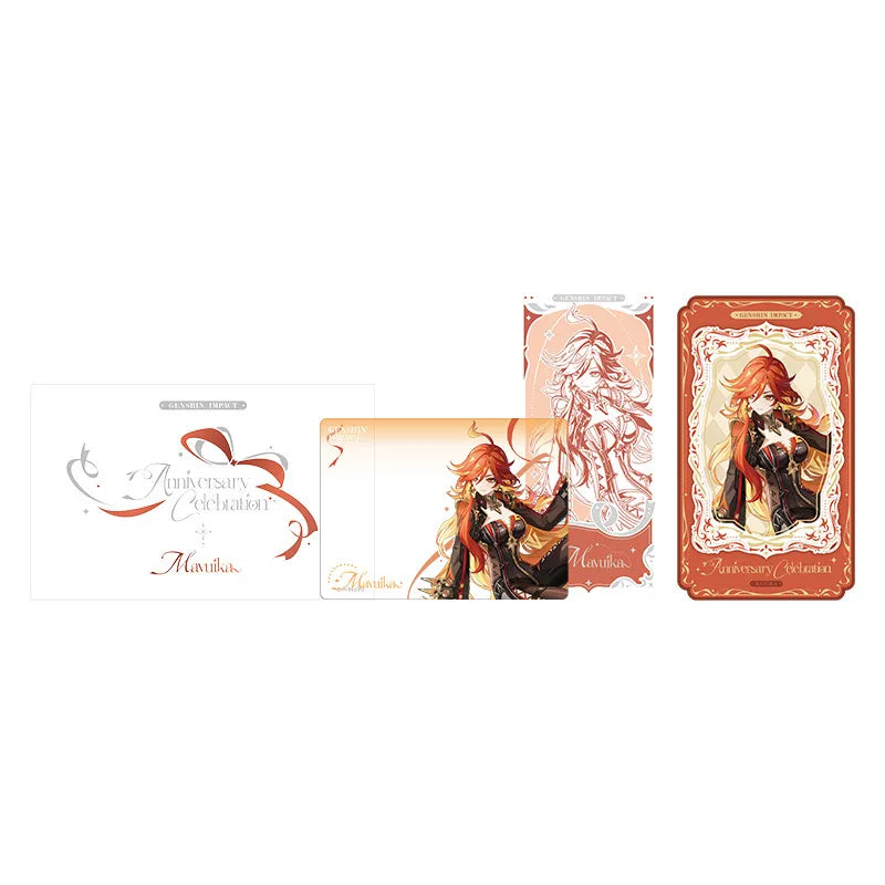 Genshin Impact 6th Anniversary Celebration Mavuika commemorative ticket set
