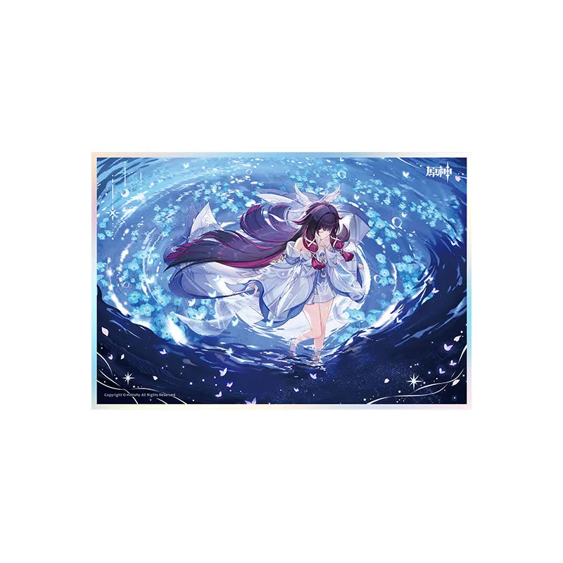 Genshin Impact A Traveler on a Winter's Night Series Columbina acrylic art paper