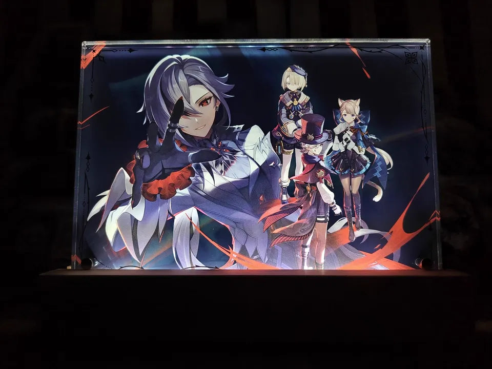 Genshin Impact Archon Series Acrylic Standee – Arlecchino