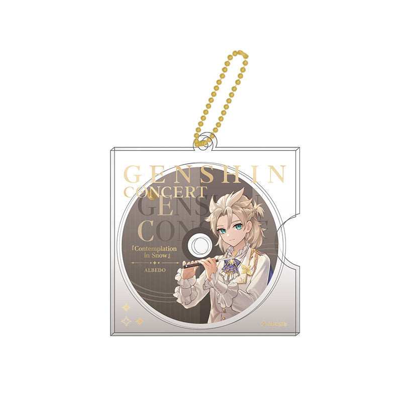 Genshin Impact Albedo character badge dusty glory concert series metal pin