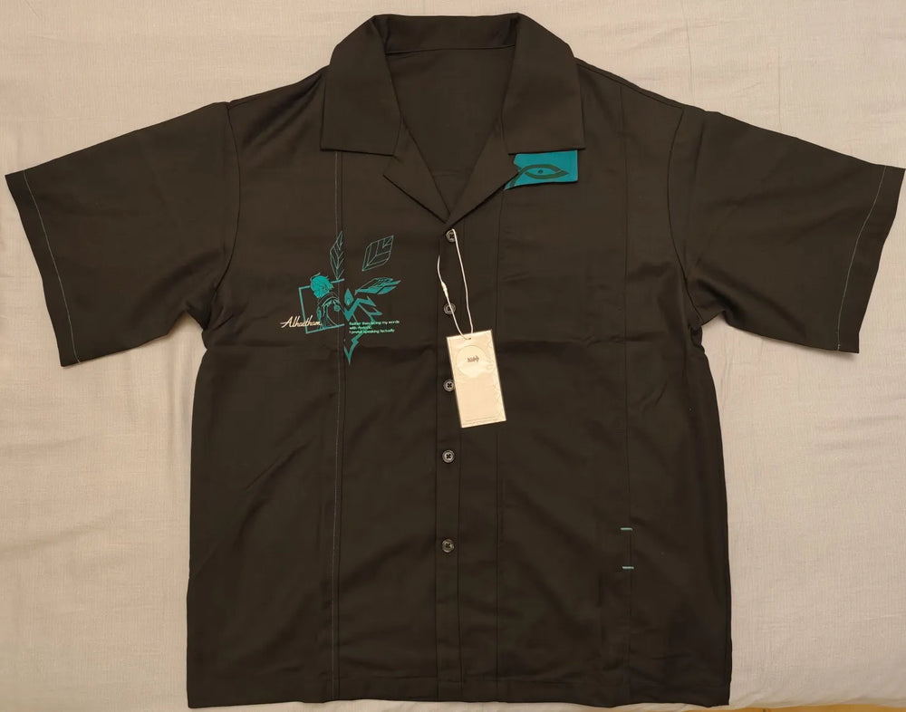Genshin Impact Verdant Sands Series Short Sleeve Shirt – Alhaitham