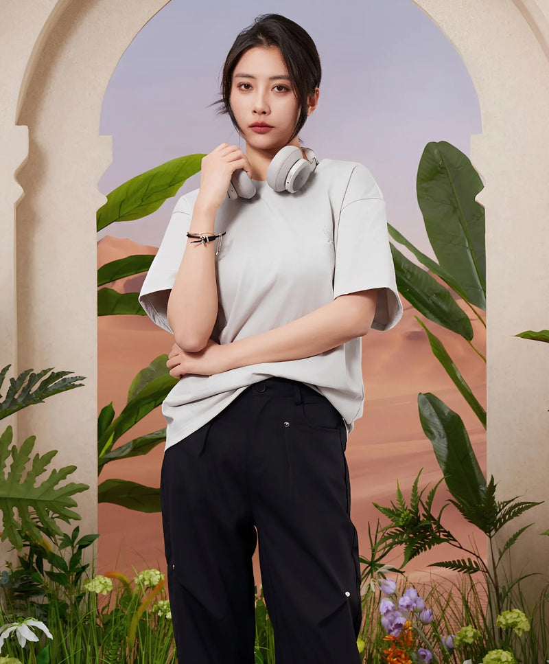Genshin Alhaitham tote bag verdant sands series styled outfit model carry front view