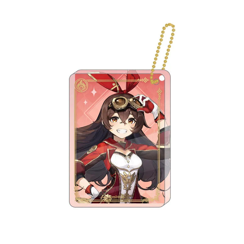 Genshin Impact Amber thick acrylic keychain