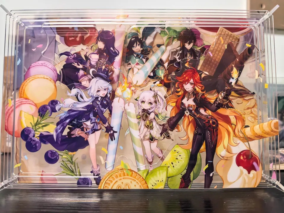 Genshin Impact Anniversary Series Acrylic Art Collection
