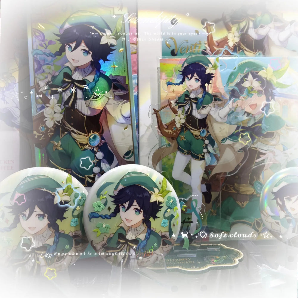 Genshin Impact Anniversary Celebration Series Character Acrylic Stand