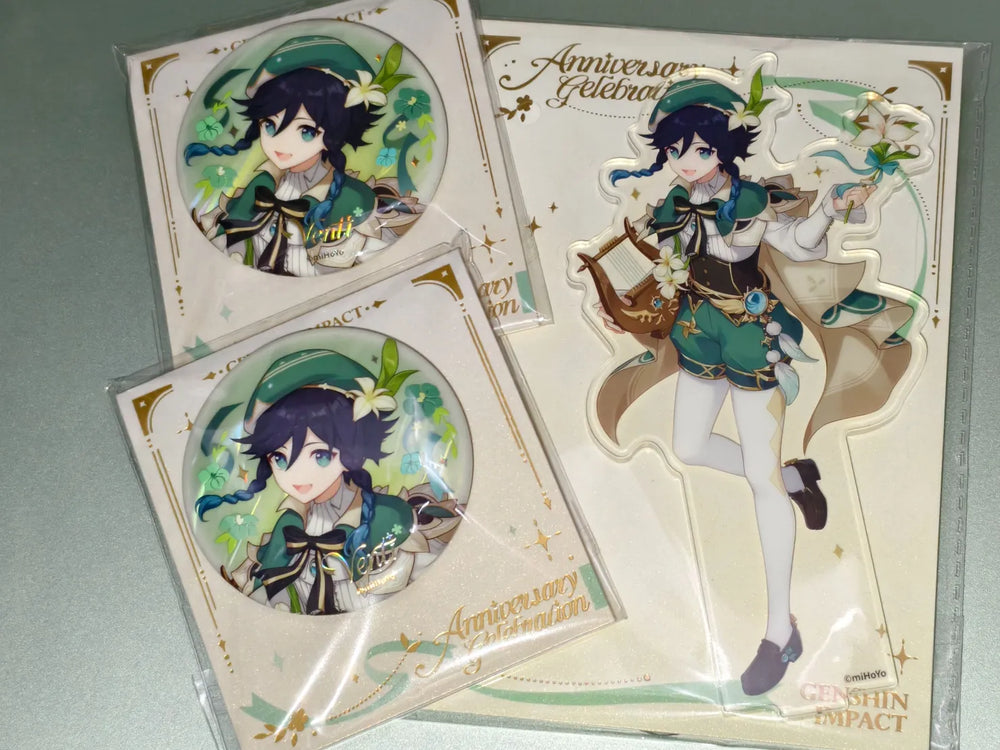 Genshin Impact Anniversary Celebration Series Character Acrylic Stand