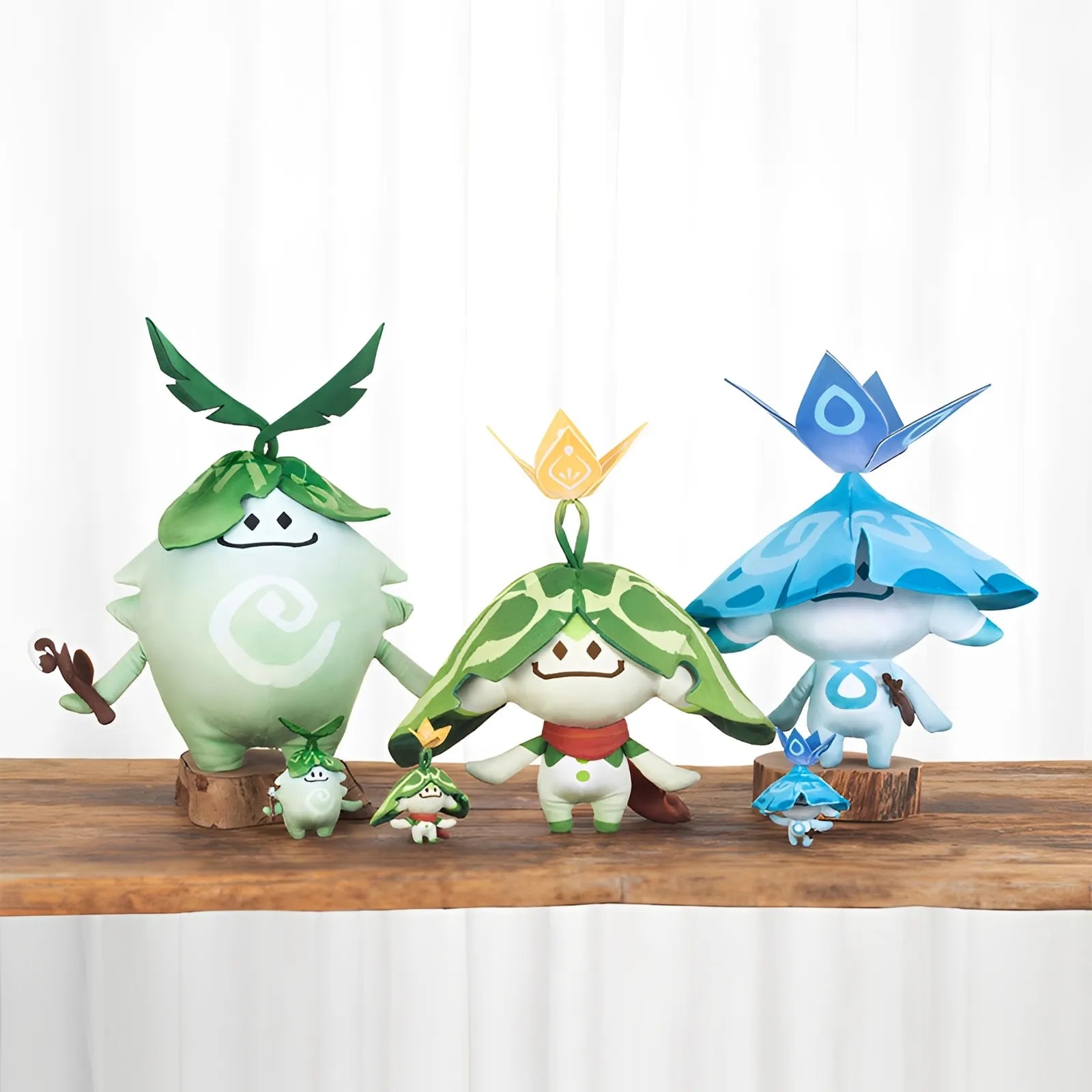 Genshin Impact Aranara plush toy and keychain collection forest spirit characters