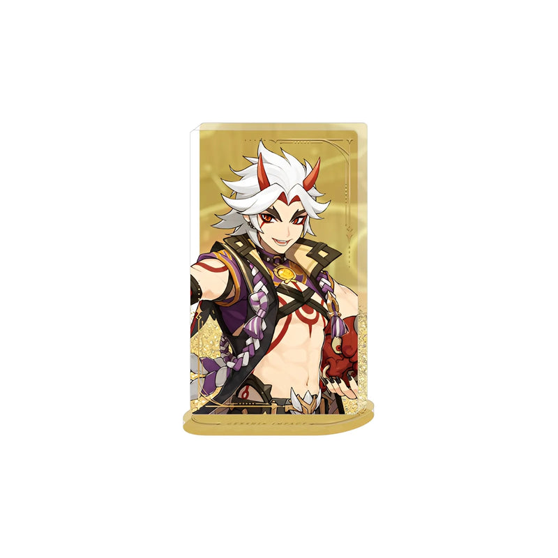 Genshin Impact acrylic PV series standee Arataki Itto character display