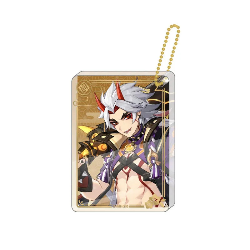 Genshin Impact Arataki Itto thick acrylic keychain