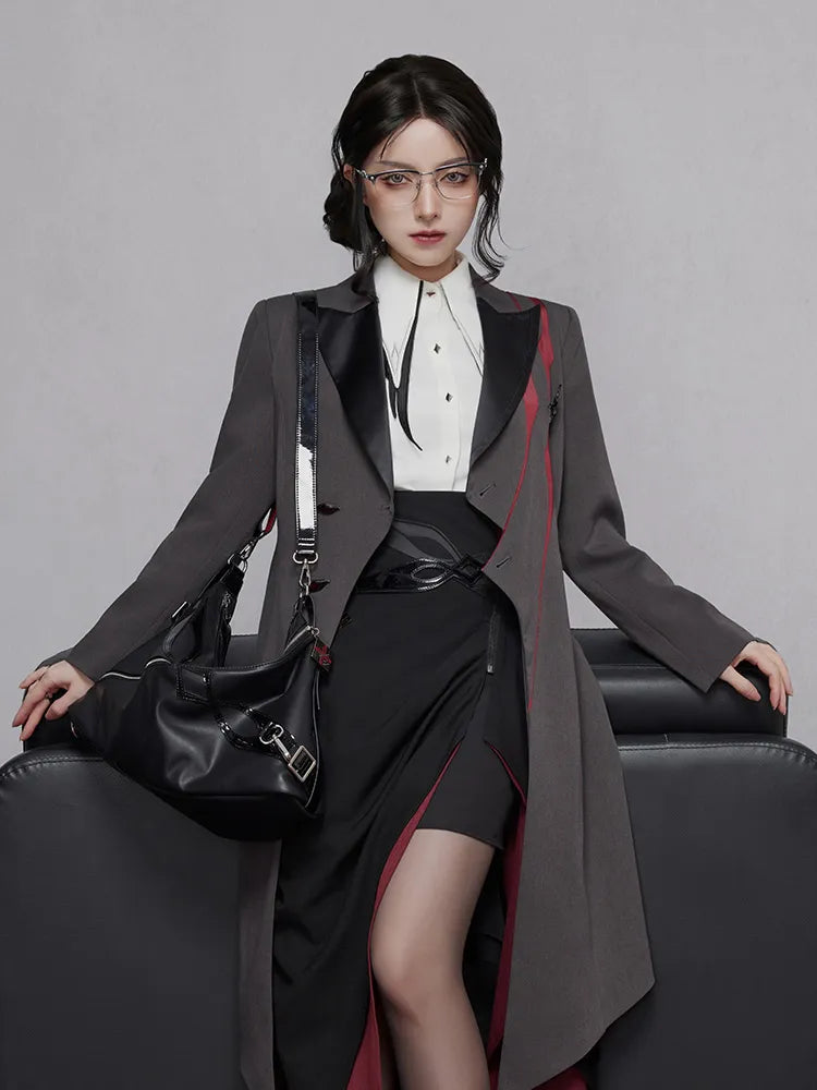 Arlecchino Impression Series crossbody bag side and hardware details