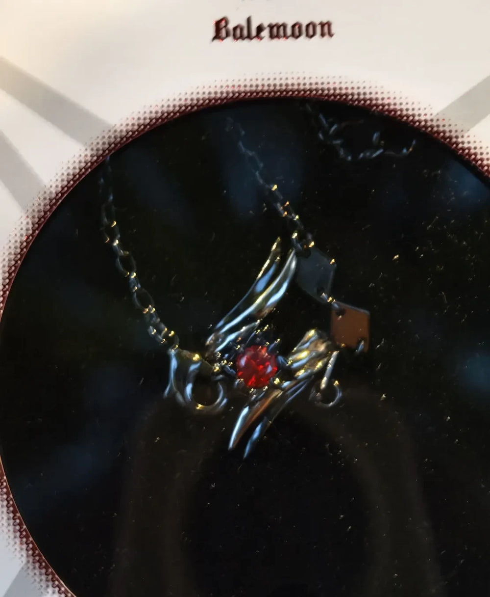Genshin Impact Arlecchino Themed Impression Series Necklace & Ring Set
