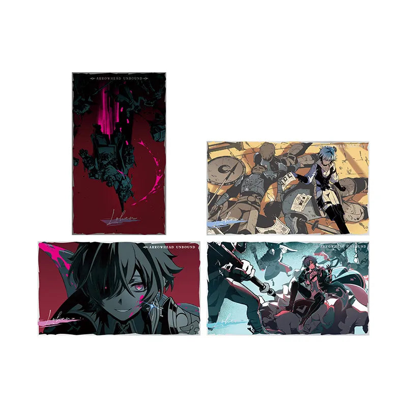 Genshin Impact Arrowhead Unbound Series Lohen postcard collection