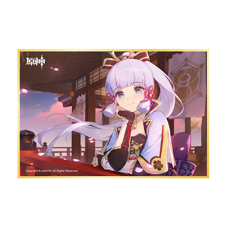 Genshin Impact Ayaka clear file folder detailed artwork print high quality finish