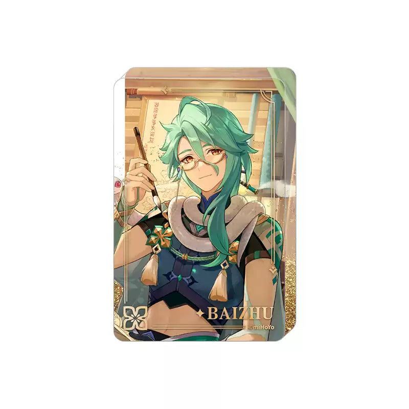 Genshin Impact Baizhu liquid acrylic stand theme series display collectible