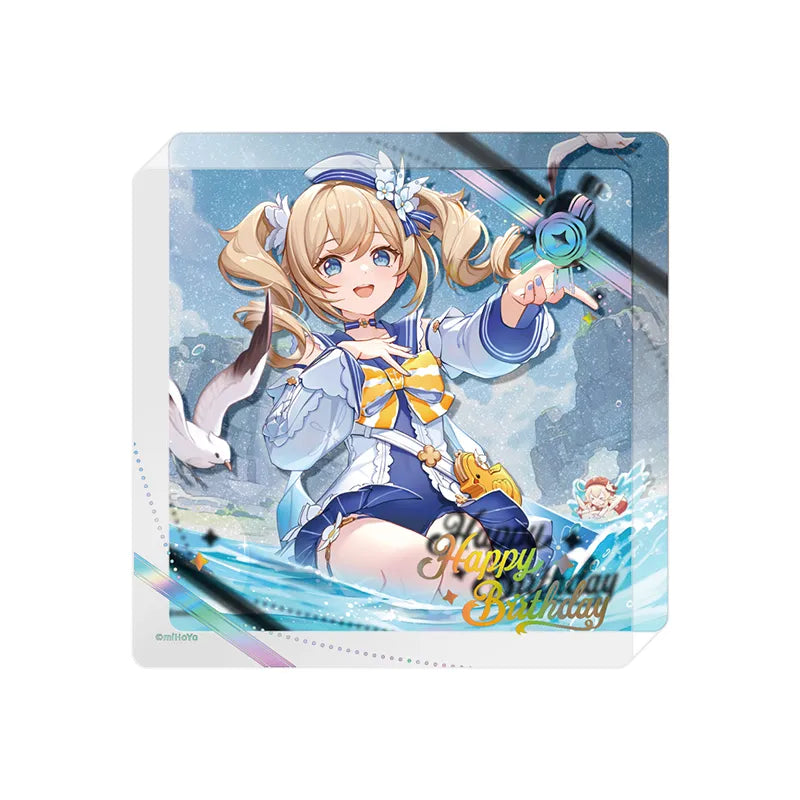 Genshin Impact Barbara Day of Destiny Series Character Acrylic Coaster