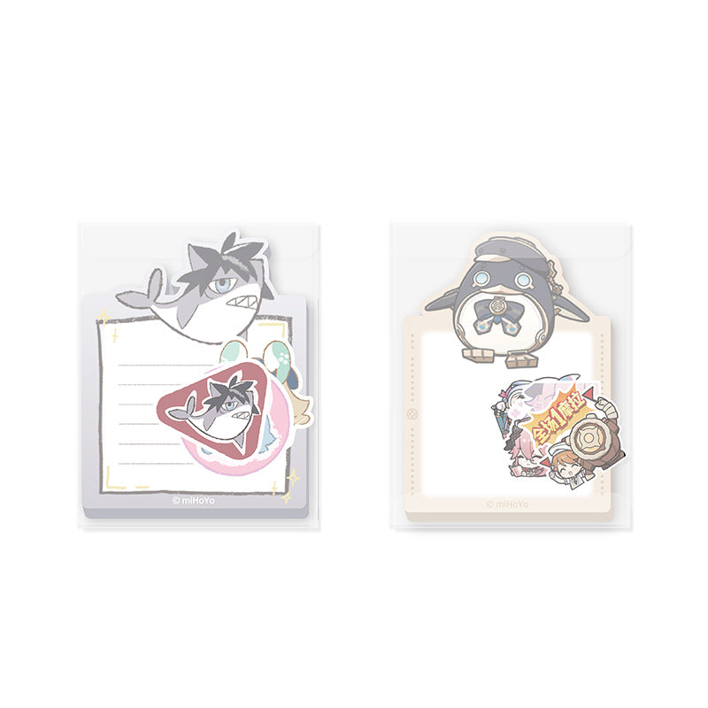 Genshin 2024 Carnival Reunion sticky notes and sticker set collection main