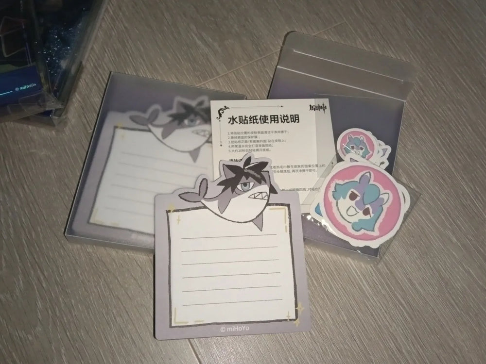 Genshin Impact 2024 Carnival Reunion Sticky Notes & Sticker Set