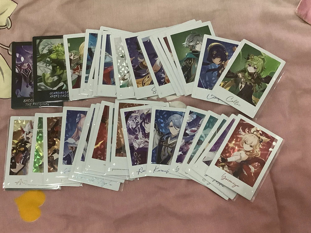 Genshin Impact Themenserie Charakter-Sammelkarten Geschenkbox