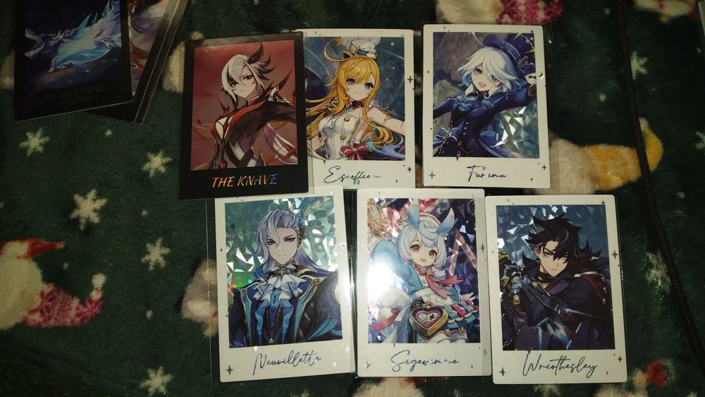 Genshin Impact Themenserie Charakter-Sammelkarten Geschenkbox