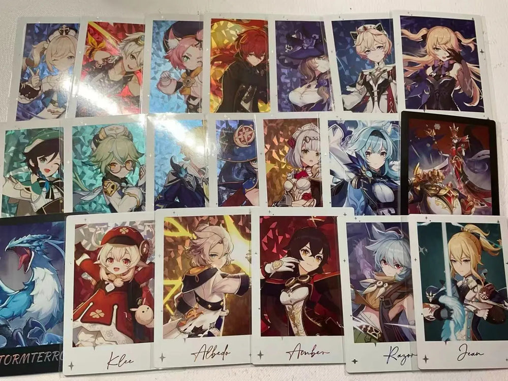 Genshin Impact Themenserie Charakter-Sammelkarten Geschenkbox