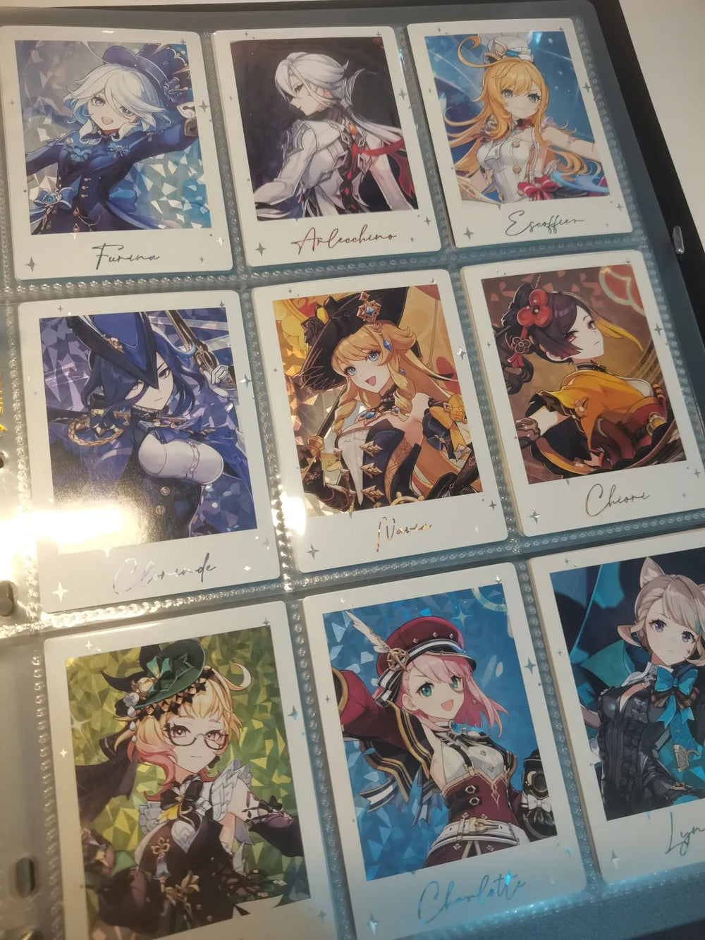 Genshin Impact Themenserie Charakter-Sammelkarten Geschenkbox