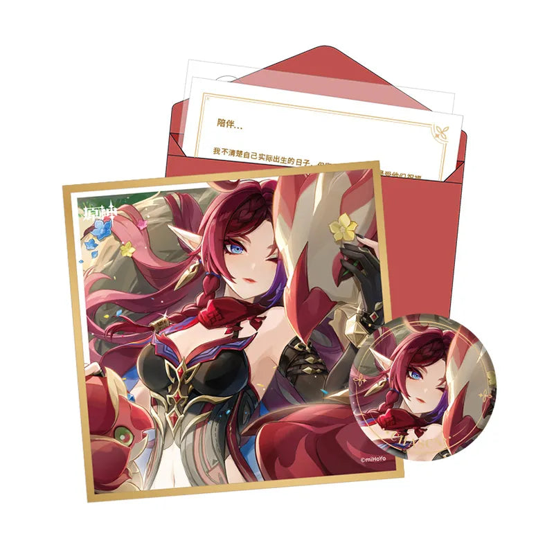 Genshin Impact Chasca Day of Destiny Series Natlan Gift Box Set