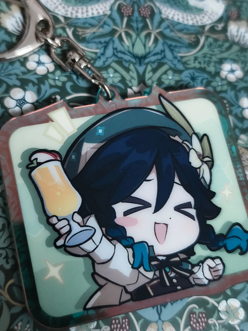 Genshin Impact Chibi Emoji Series Acrylic Keychain – Mondstadt