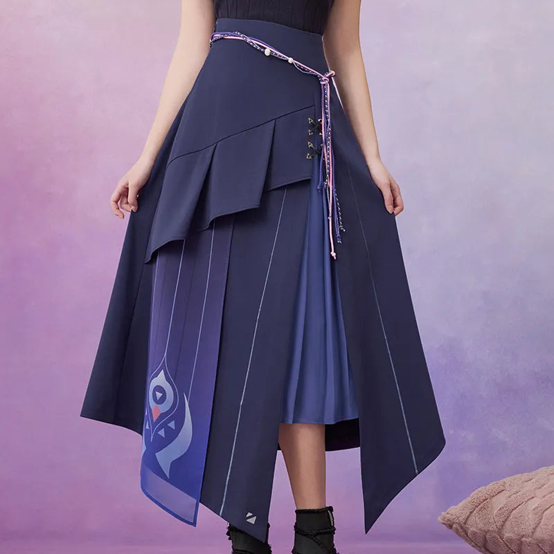 Genshin Impact Citlali long skirt full front view