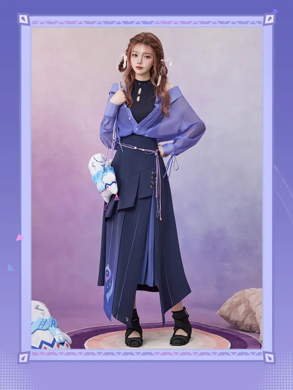 Citlali themed outfit waist accessories and decorative character details