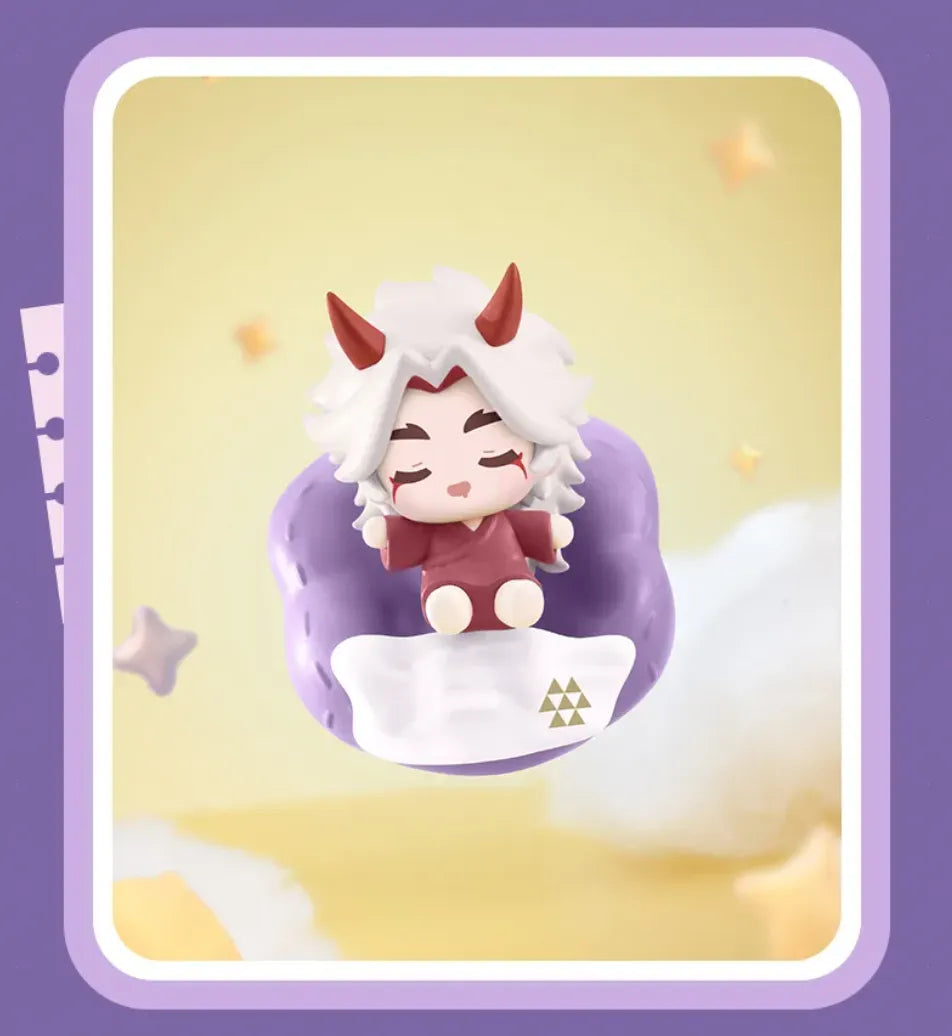 Arataki Itto chibi fridge magnet from the Genshin Impact Cloud Dream Series
