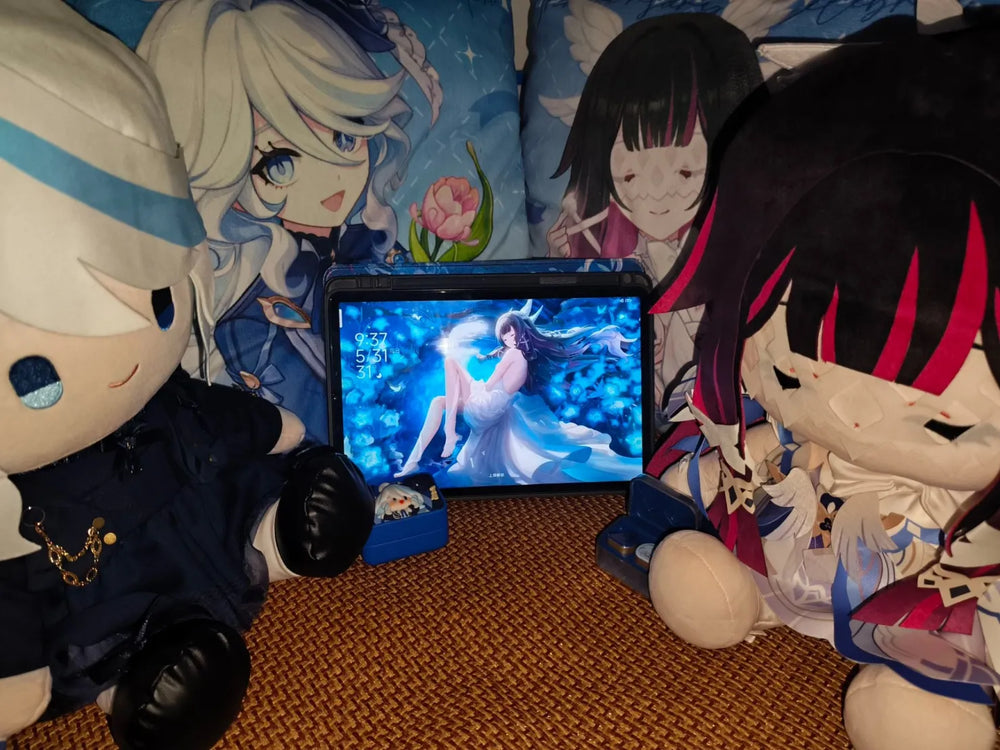 Genshin Impact A Promise Kept Series Peluche Sentado de Columbina