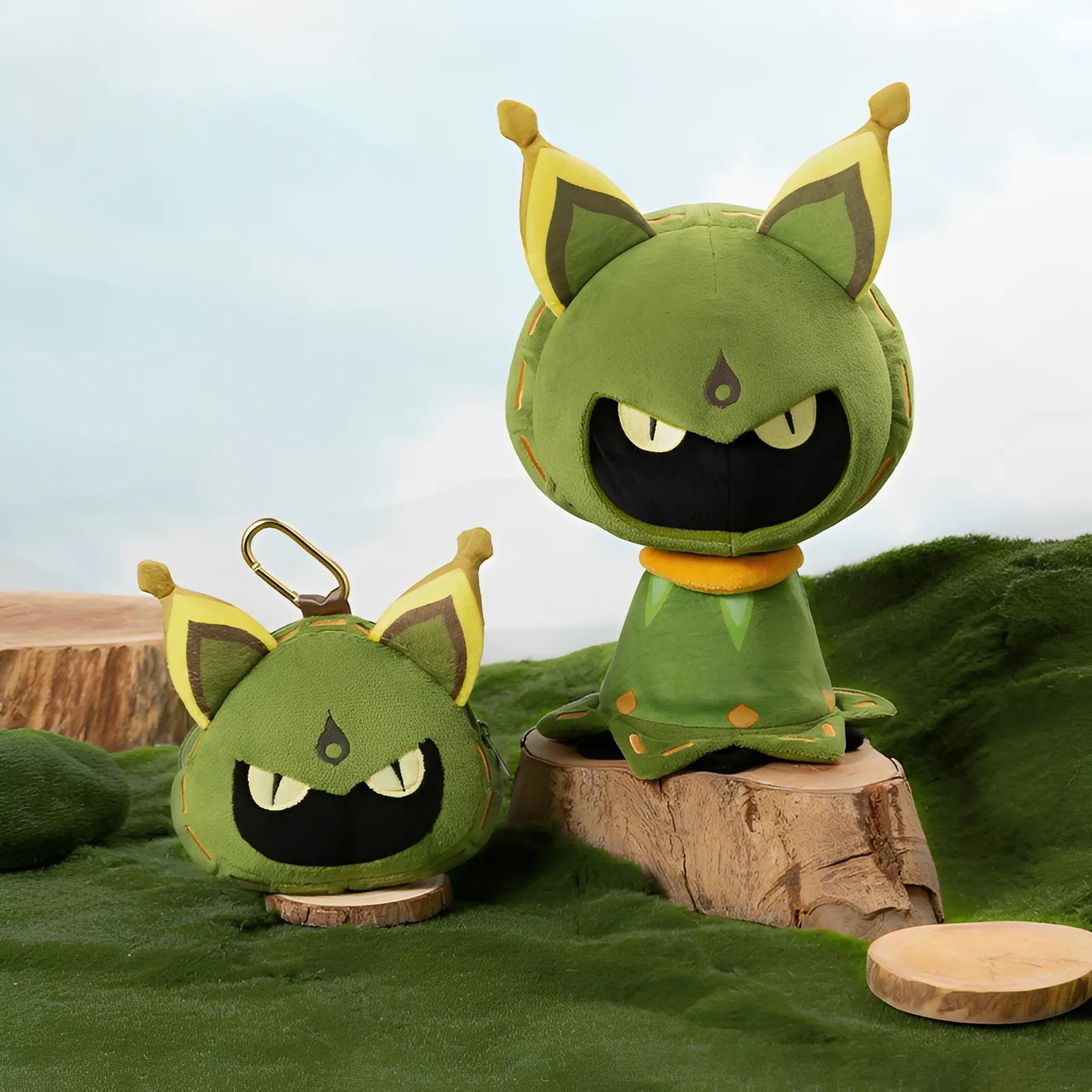 Genshin Impact Cuilein-Anbar plush coin pouch front view soft character design