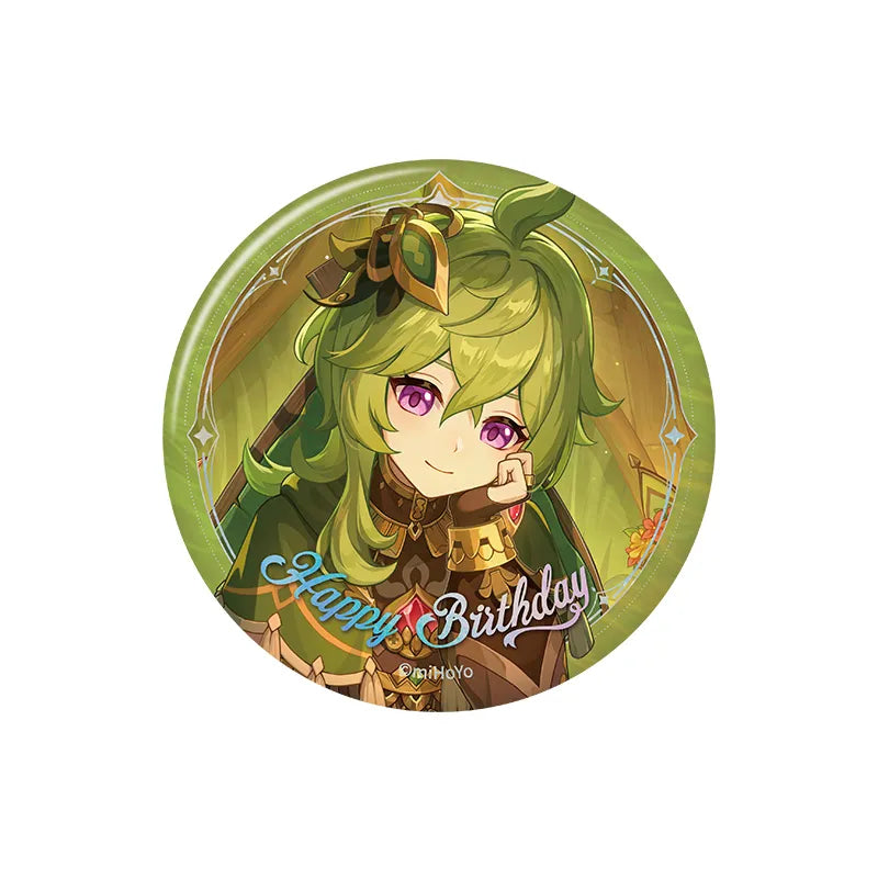 Genshin Impact Day of Destiny Series Collei Character Badge