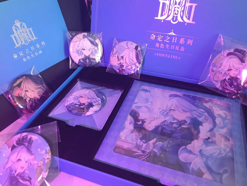 Coffret Cadeau Fontaine Day of Destiny Genshin Impact