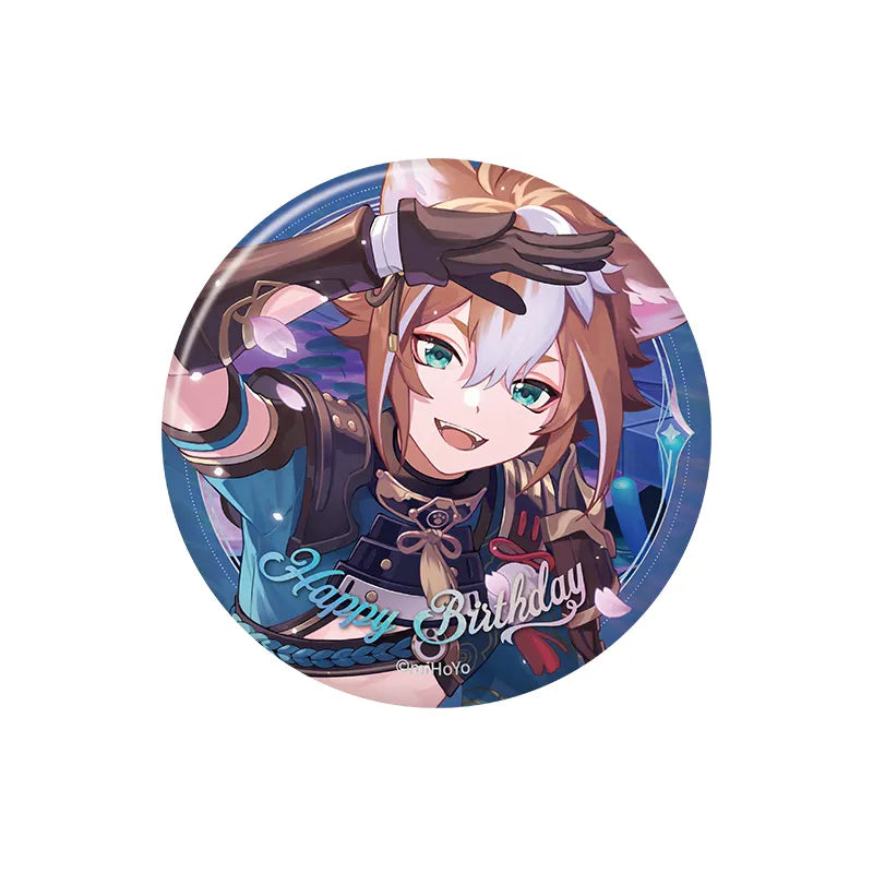 Genshin Impact Day of Destiny Series Gorou Character Badge