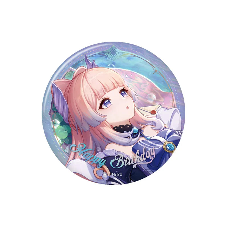 Genshin Impact Day of Destiny Series Sangonomiya Kokomi Character Badge