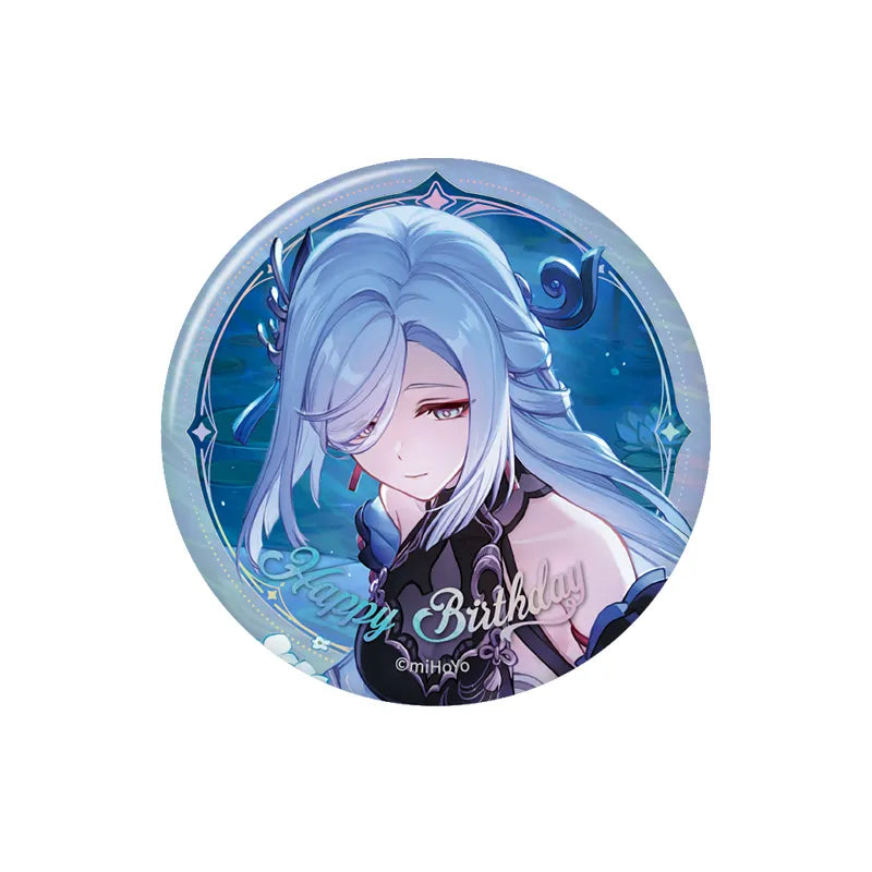 Genshin Impact Day of Destiny Series Shenhe Character Badge