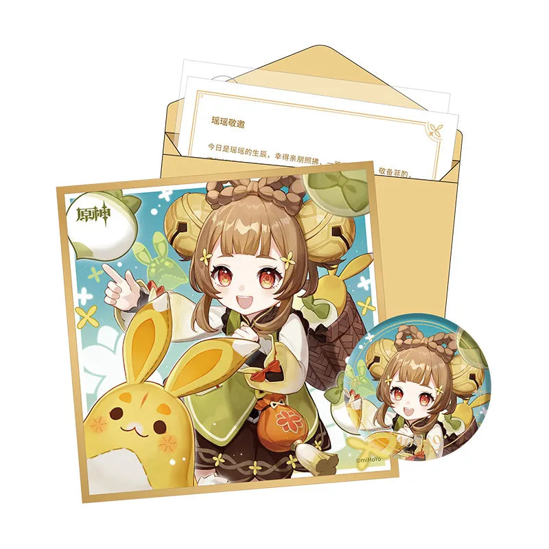 Genshin Impact Day of Destiny Yaoyao Liyue Harbor Gift Box Set