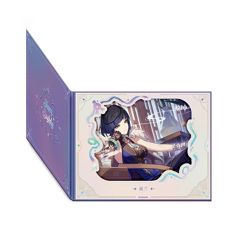 Genshin Impact Day of Destiny Series Yelan Character Flip Window Paper