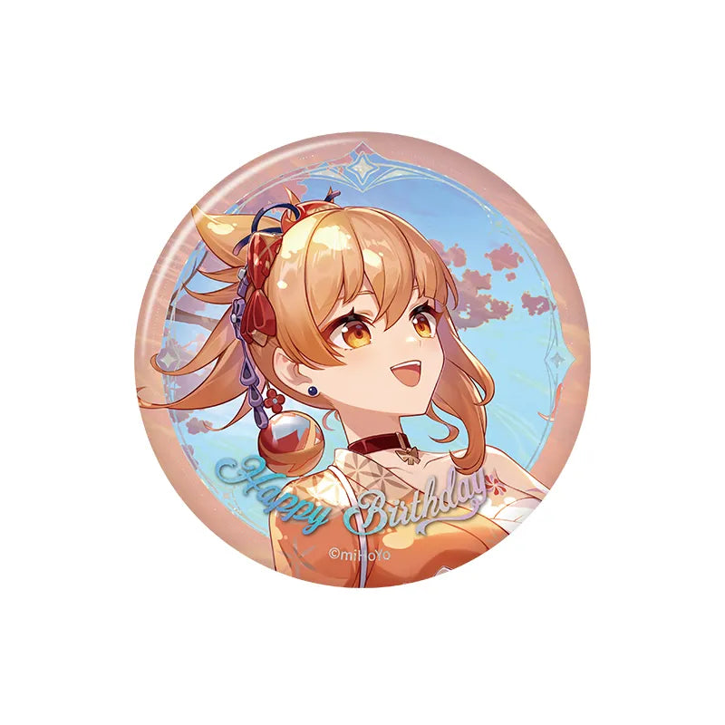 Genshin Impact Day of Destiny Series Yoimiya Character Badge