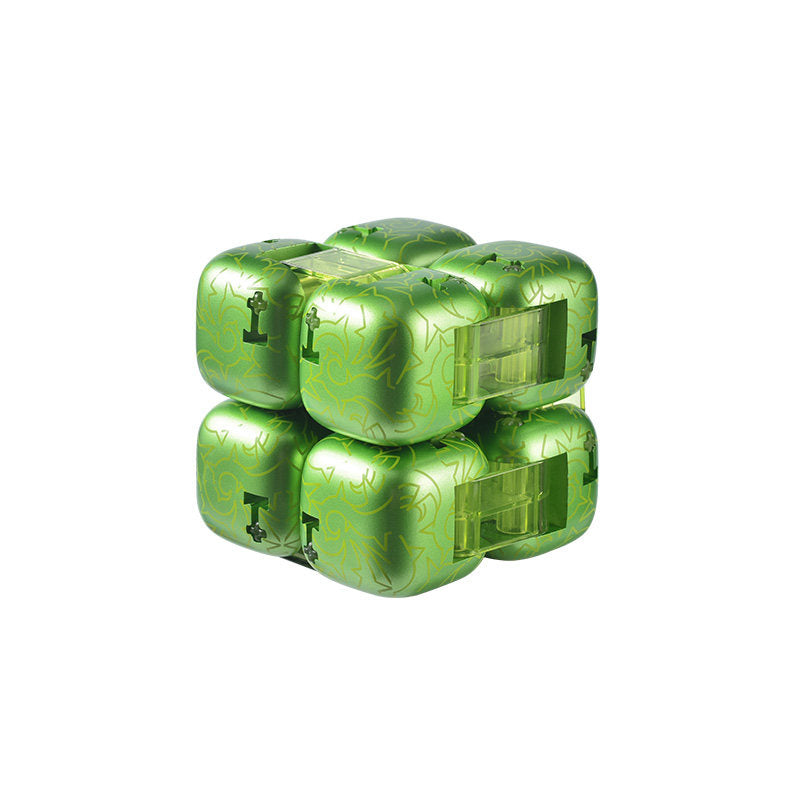Genshin Impact Dendro Hypostasis Zayin mini building block cube toy front view