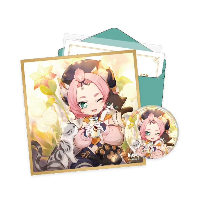 Genshin Impact Diona Day of Destiny Series Mondstadt Gift Box Set