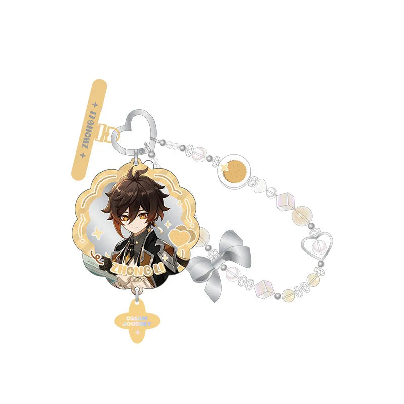 Genshin Impact Dream Journey Series Zhongli mirror phone lanyard