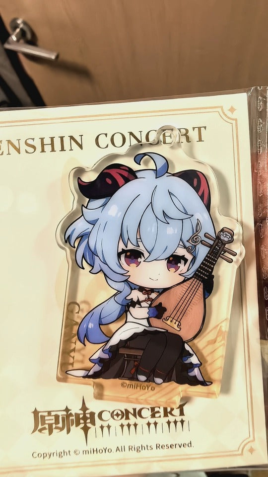 Genshin Impact Echoes of Ages Standee Acrílico Chibi Coleção